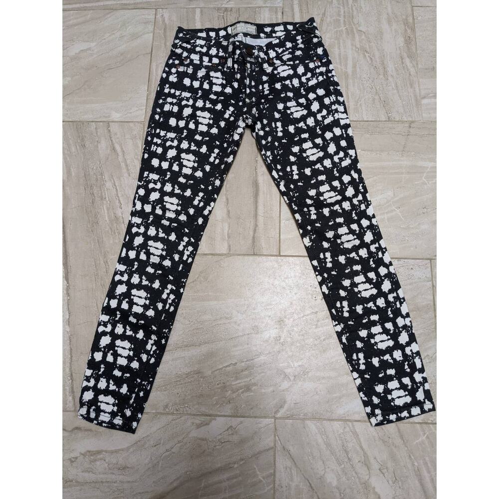 Free People Jeans bleach spots sz 26